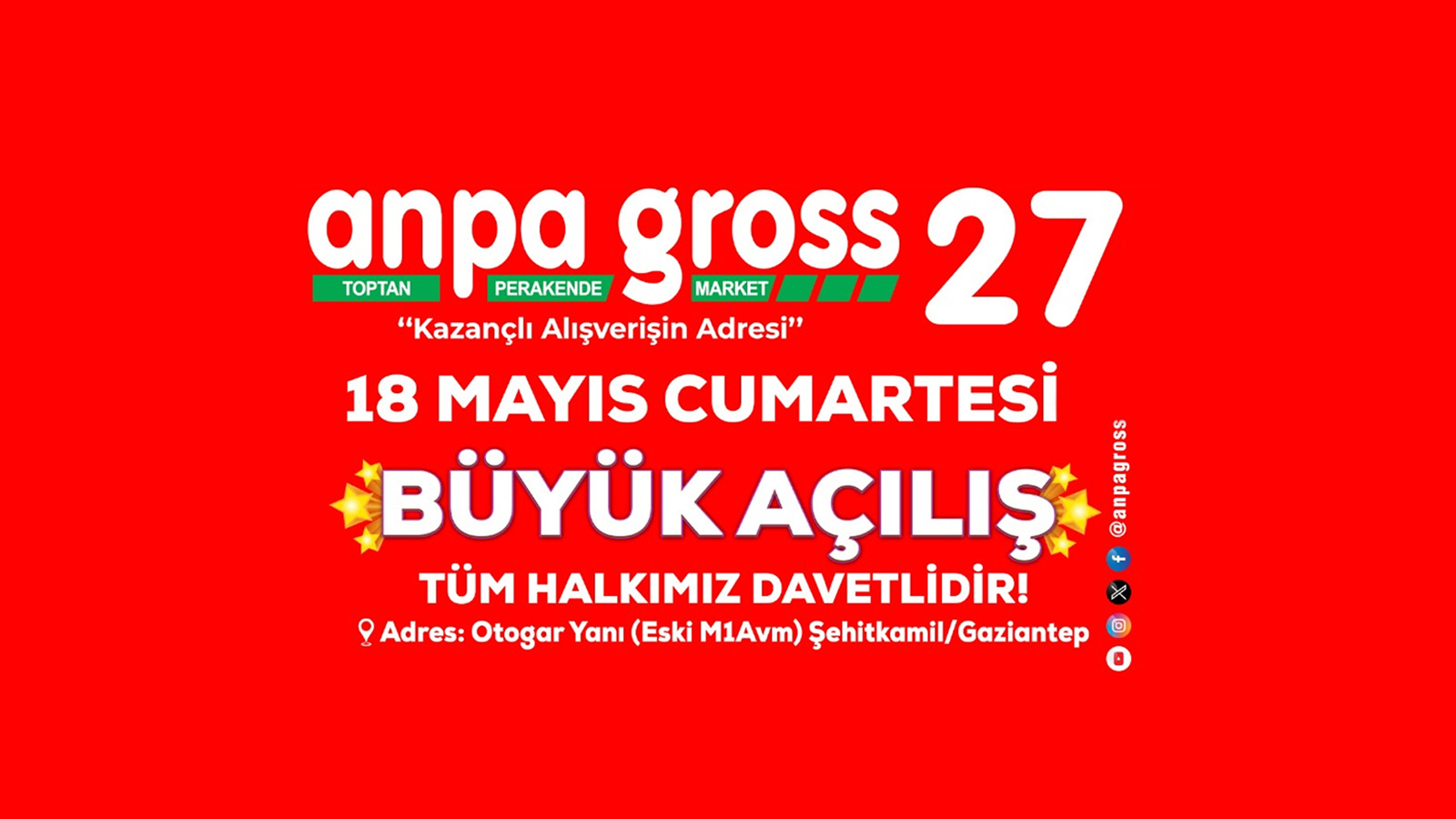 Our Expansion Continues: Anpagross 27 Mall, Our 7th Branch, Opened on Saturday, May 18th!