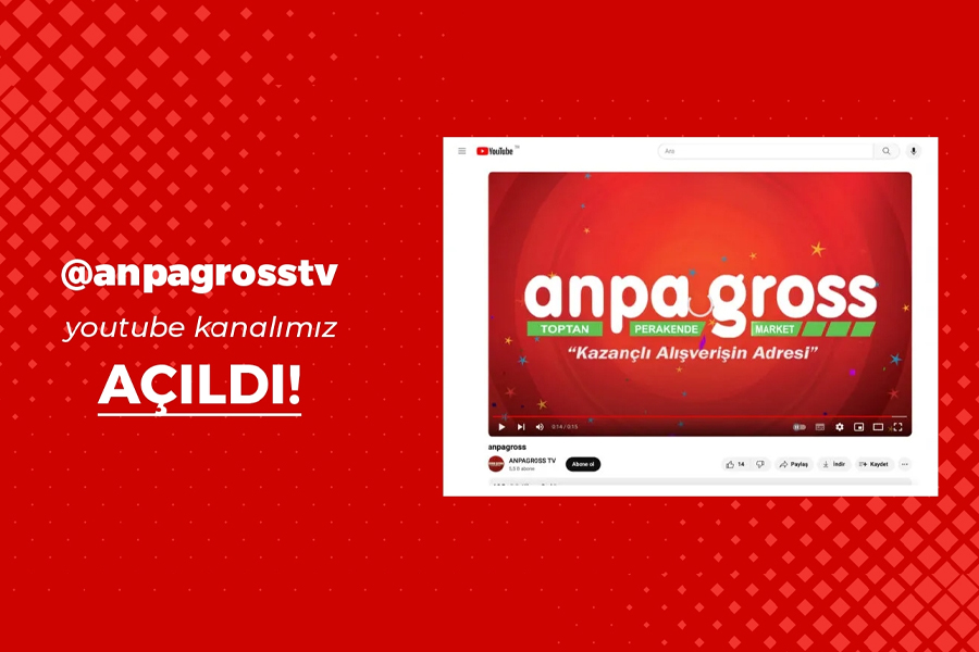 Another Innovation from Anpagross: Our YouTube Channel is Now Live!