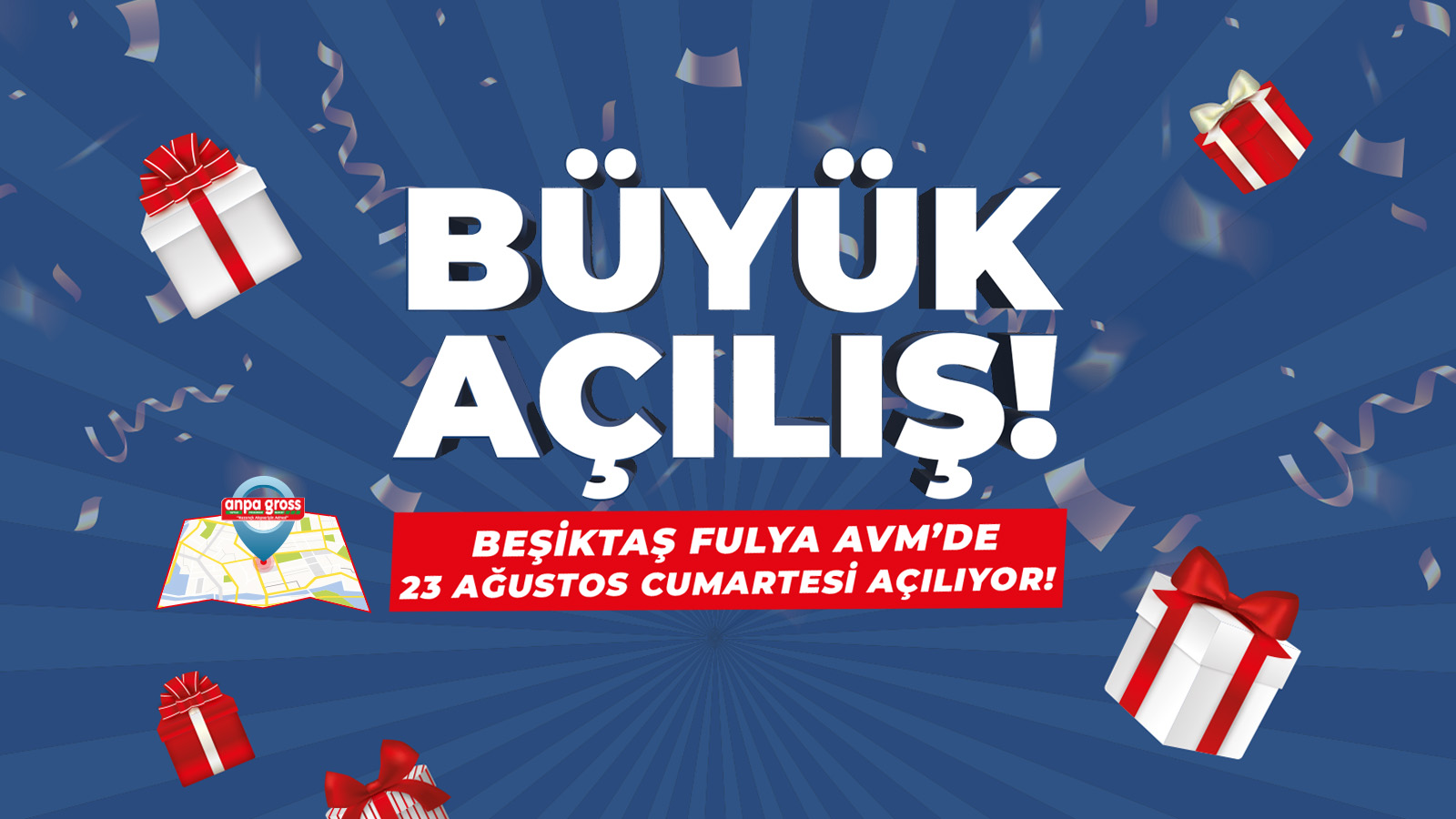Anpagross Beşiktaş Fulya AVM'de Açılıyor